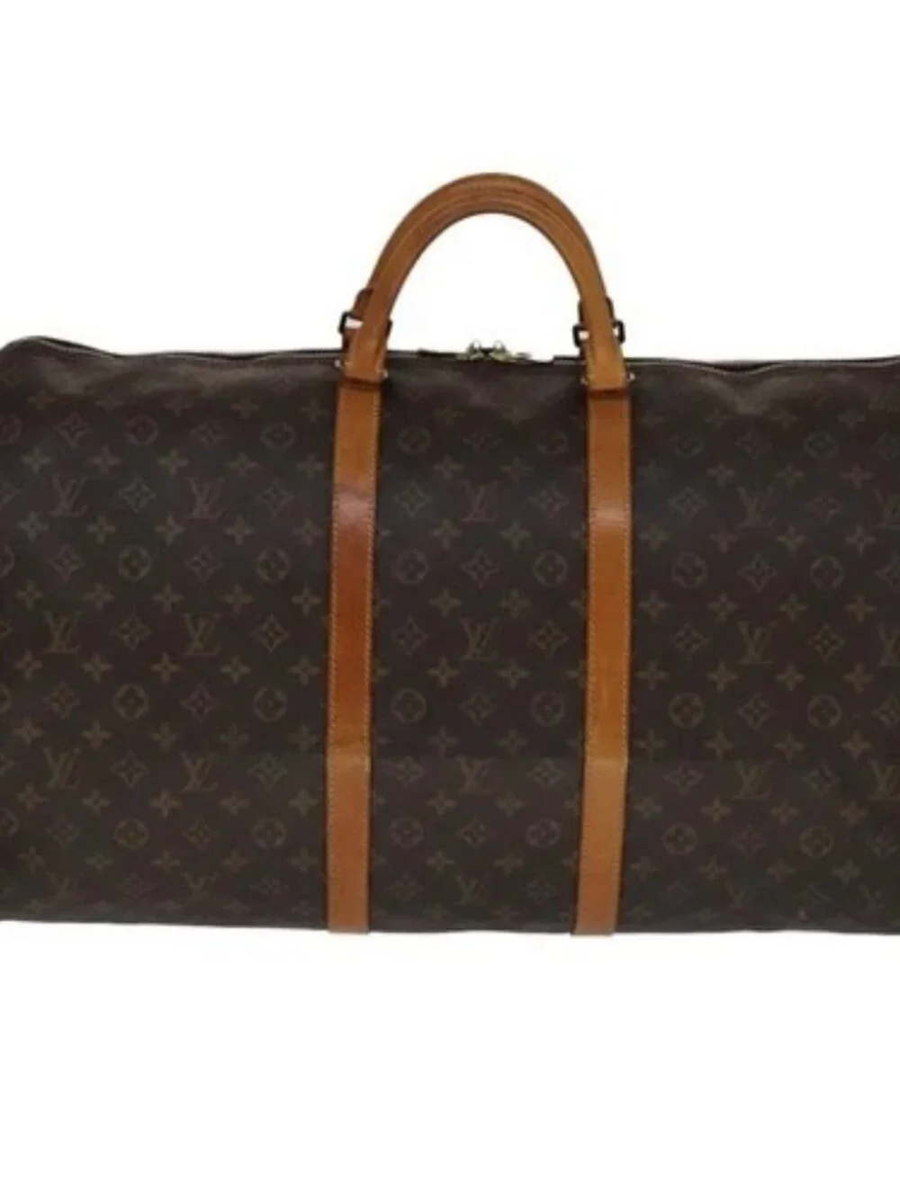 LOUIS VUITTON Monogram Keepall 60 Boston Bag M41422 LV Auth 109934